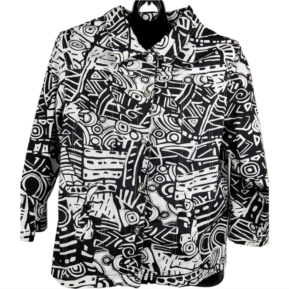 Mirror Image Abstract Art Women's Jacket/Blazer